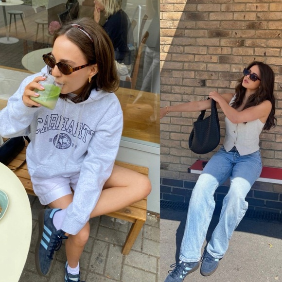 Adidas Handball Spezial Navy/Blue Shoes - Picture 7 of 12